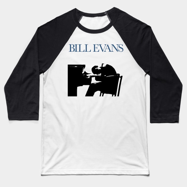 Bill Evans Baseball T-Shirt by vivalarevolucio